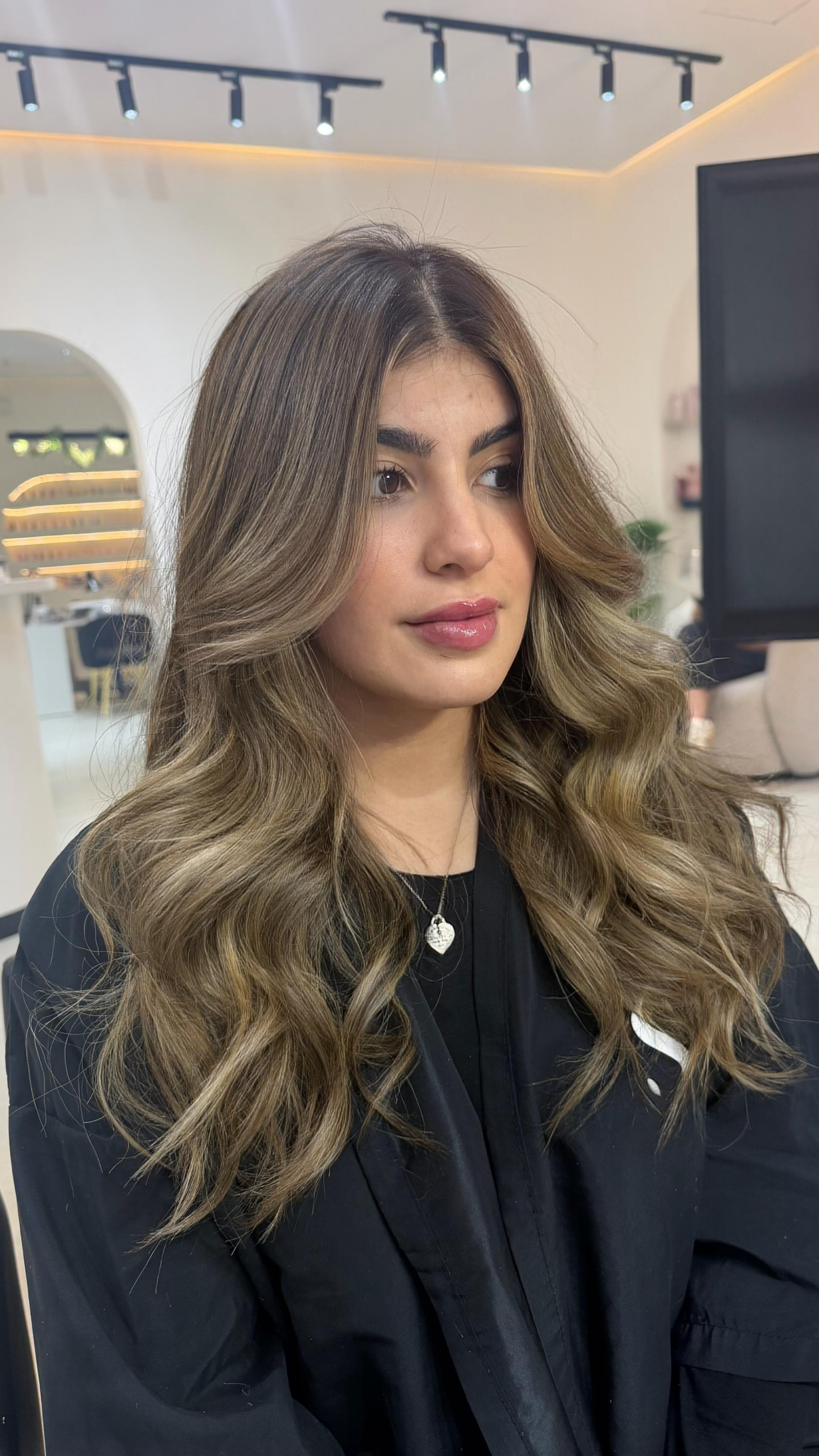 Resultado balayage Gersys Hair Studio